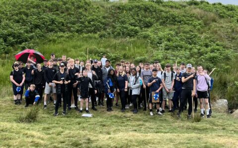 Year 10 students explore the Peak District