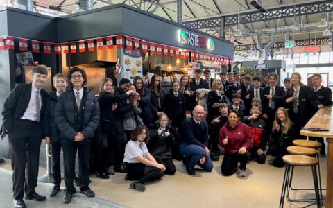 Spanish students enjoy a feast of flavours at Taste Peru