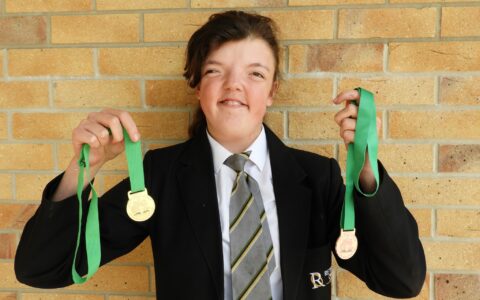 Xena strikes gold and bronze at county championships
