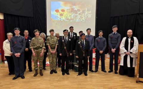 Remembrance Day ceremony 2025