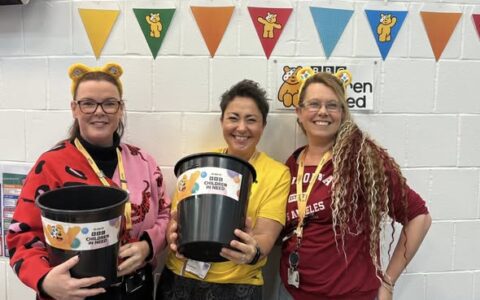 Over £800 raised for Children In Need