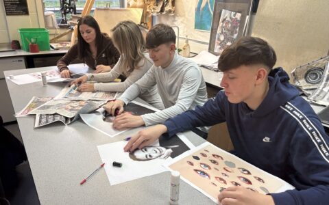 Year 11 explore our sixth form during taster week