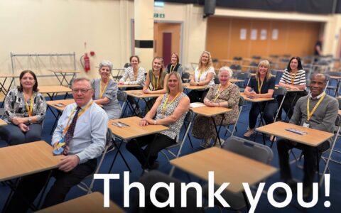 A moment of thanks for our exams team