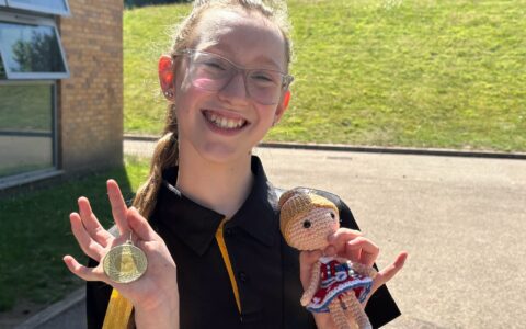 Lydia achieves gold in figure skating