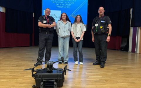 A visit from the British Transport Police